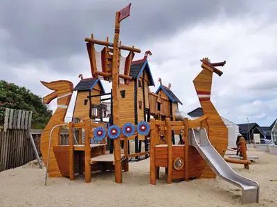 SPIELART : STRUCTURE DE JEUX DRAKKAR, ref L92